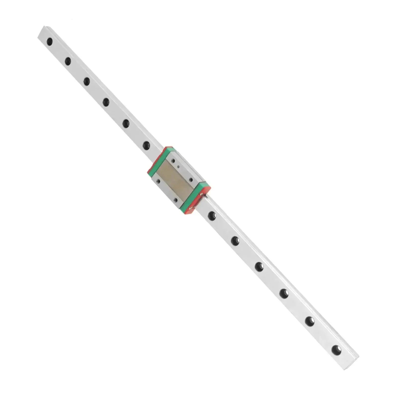 MGN12H 350mm Linear Guide Rail With Block For CNC Machines And 3D Printers Bearing Steel 12mm Width Precision Linear Motion System Built Tough For Smooth Micron Grade Movement - Image 9