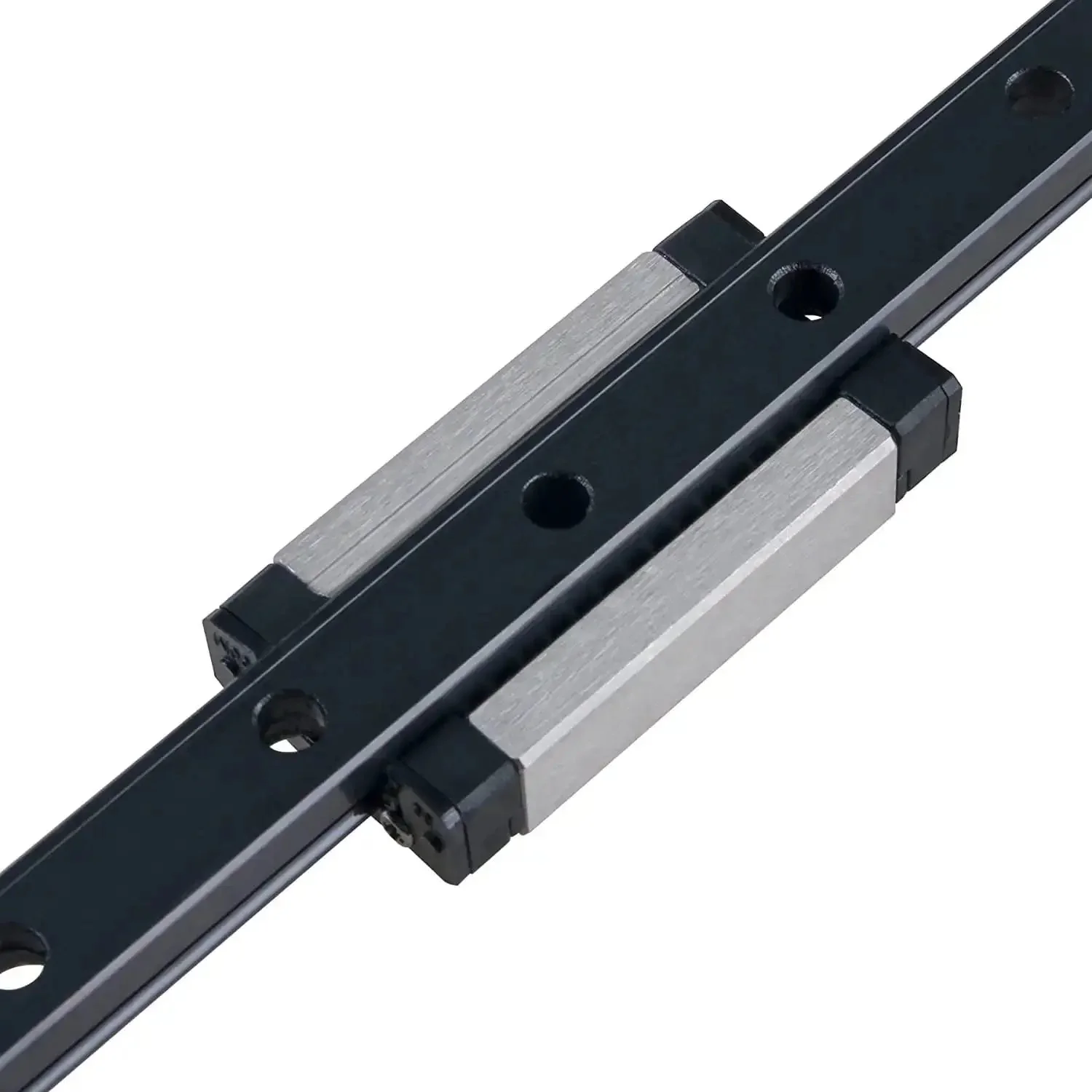 MGN12H Black Linear Guide Rail 300mm With Bearing Block For Ender 3 CoreXY Tronxy 3D Printers Upgrades And CNC Machines Ultra Smooth Pro Grade Rust Resistant Steel Carriage System - Image 2