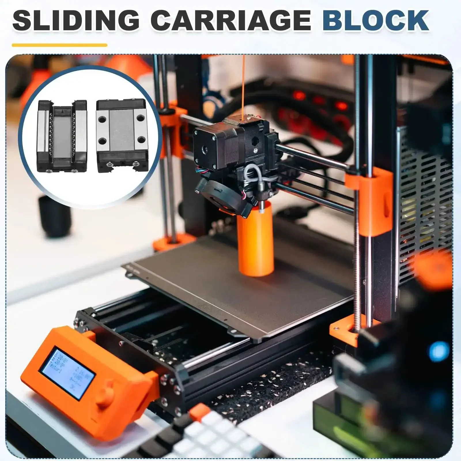 MGN9C Linear Bearing Carriage Block With Mini Guide And Wrench For 9mm Linear Motion Slide Rail Guide The Go To Setup For 3D Printers And CNC Machines That Delivers Smooth Travel And Precise Alignment - Image 3