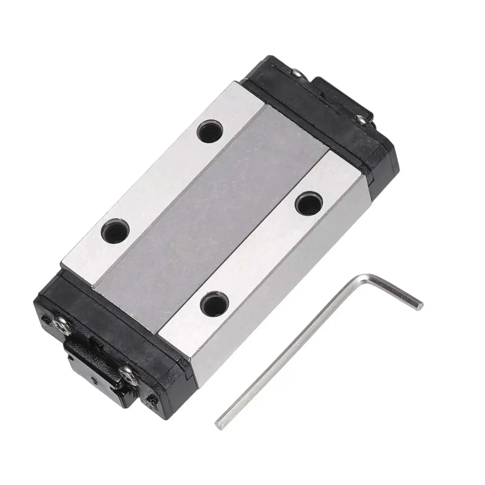 MGN9H Linear Bearing Carriage Block With Mini Guide And Wrench For 9mm Linear Motion Rails Ultra Smooth Sliding Ready For 3D Printers And CNC Machines No Play Easy Mount