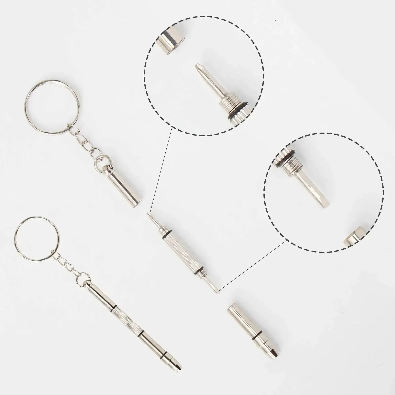 Micro Eyeglass And Sunglass Repair Screws Kit With Nuts, Stainless Steel Tiny Screws Assortment For Spectacles And Watches, Includes Mini Screwdriver, DIY Repair Tools For Glasses Electronics And More - Image 6