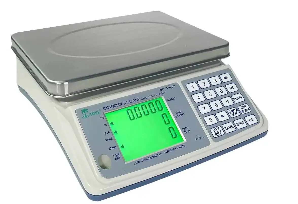 Mid Counting Scale With 66 Lb Capacity And 0.002 Lb Precision, Tough Stainless Steel Workhorse Built For Industrial And Commercial Use, Fast, Accurate Inventory Counting For Warehouses, Labs, And Retail Ops