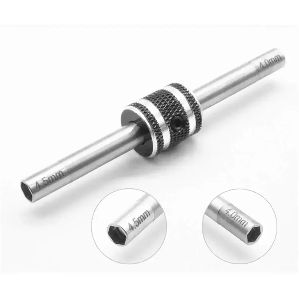Mini 4WD Hexagonal Turnbuckles 4 To Four Point Five Millimeter Self Made Parts For Tamiya Pro Tool Use To Install And Remove Nuts Easy RC Car Hobby Accessory Versatile Precision Tool For DIY Upgrades And Field Repairs For RC Enthusiasts - Image 4