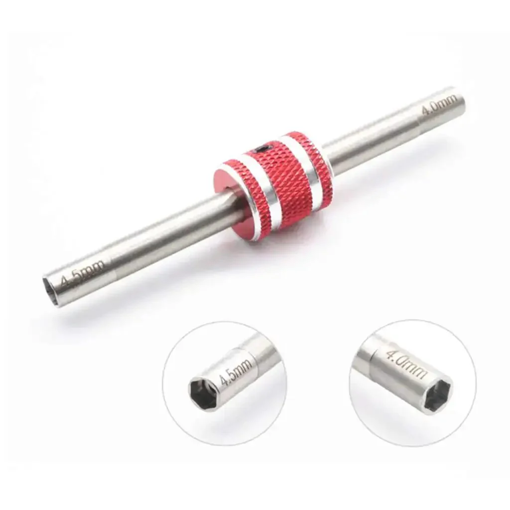 Mini 4WD Hexagonal Turnbuckles 4 To Four Point Five Millimeter Self Made Parts For Tamiya Pro Tool Use To Install And Remove Nuts Easy RC Car Hobby Accessory Versatile Precision Tool For DIY Upgrades And Field Repairs For RC Enthusiasts - Image 5