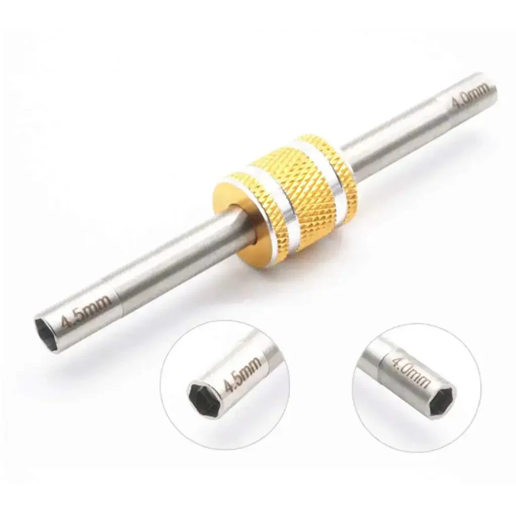 Mini 4WD Hexagonal Turnbuckles 4 To Four Point Five Millimeter Self Made Parts For Tamiya Pro Tool Use To Install And Remove Nuts Easy RC Car Hobby Accessory Versatile Precision Tool For DIY Upgrades And Field Repairs For RC Enthusiasts - Image 7