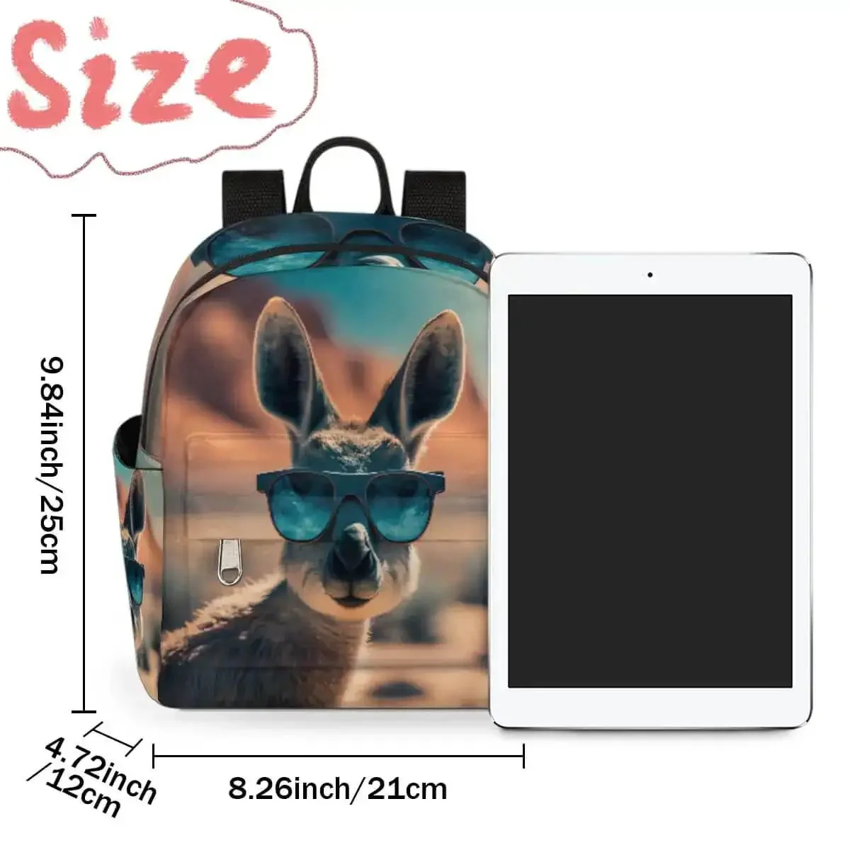 Mini Backpack Purse For Women With Adjustable Straps, Cute Daypack Carryall For Travel, Work Or School, Lightweight Soft Shoulder Bag, Kangaroo Pocket Sunglasses Holder, Multi Functional Casual Bag For Ladies - Image 6