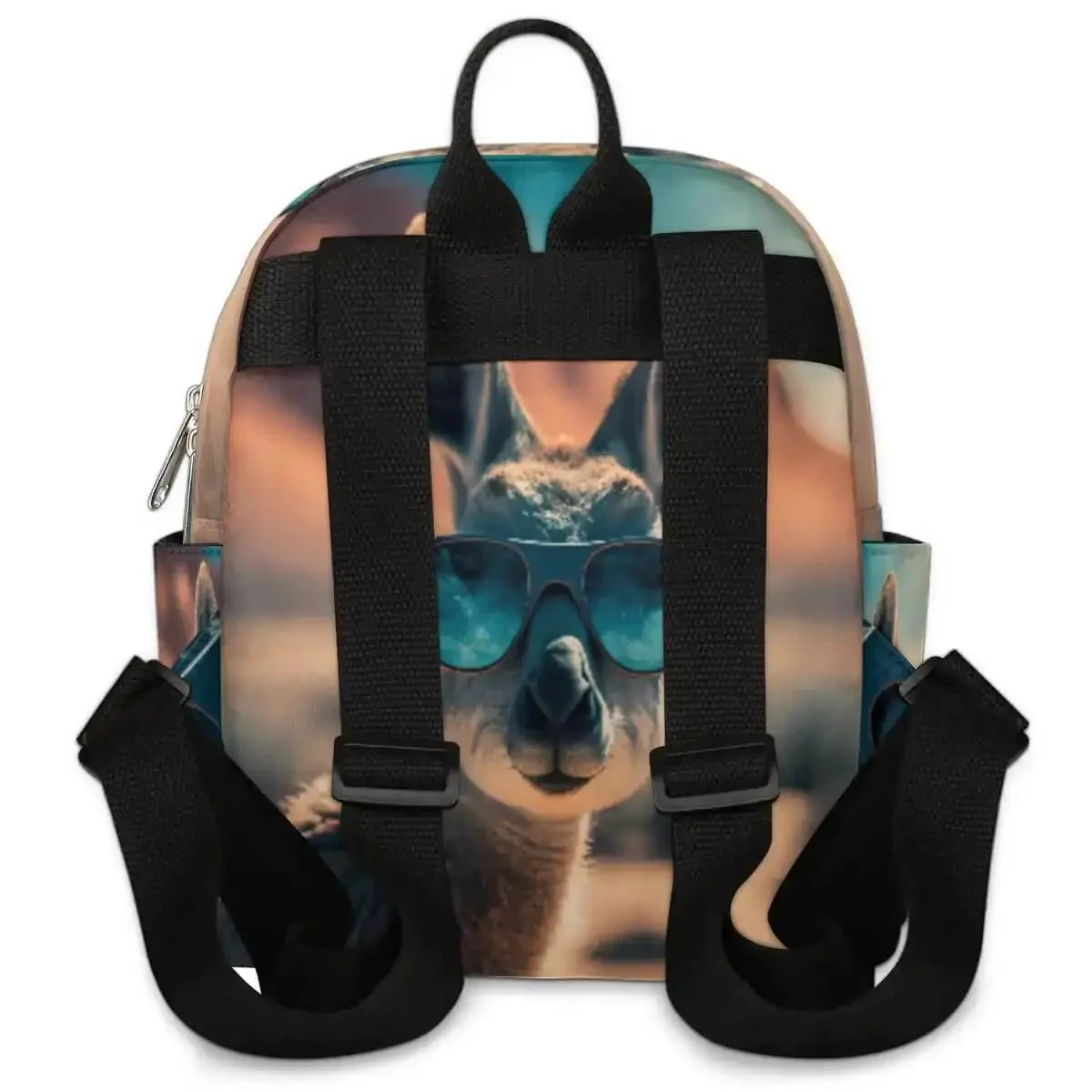 Mini Backpack Purse For Women With Adjustable Straps, Cute Daypack Carryall For Travel, Work Or School, Lightweight Soft Shoulder Bag, Kangaroo Pocket Sunglasses Holder, Multi Functional Casual Bag For Ladies - Image 7