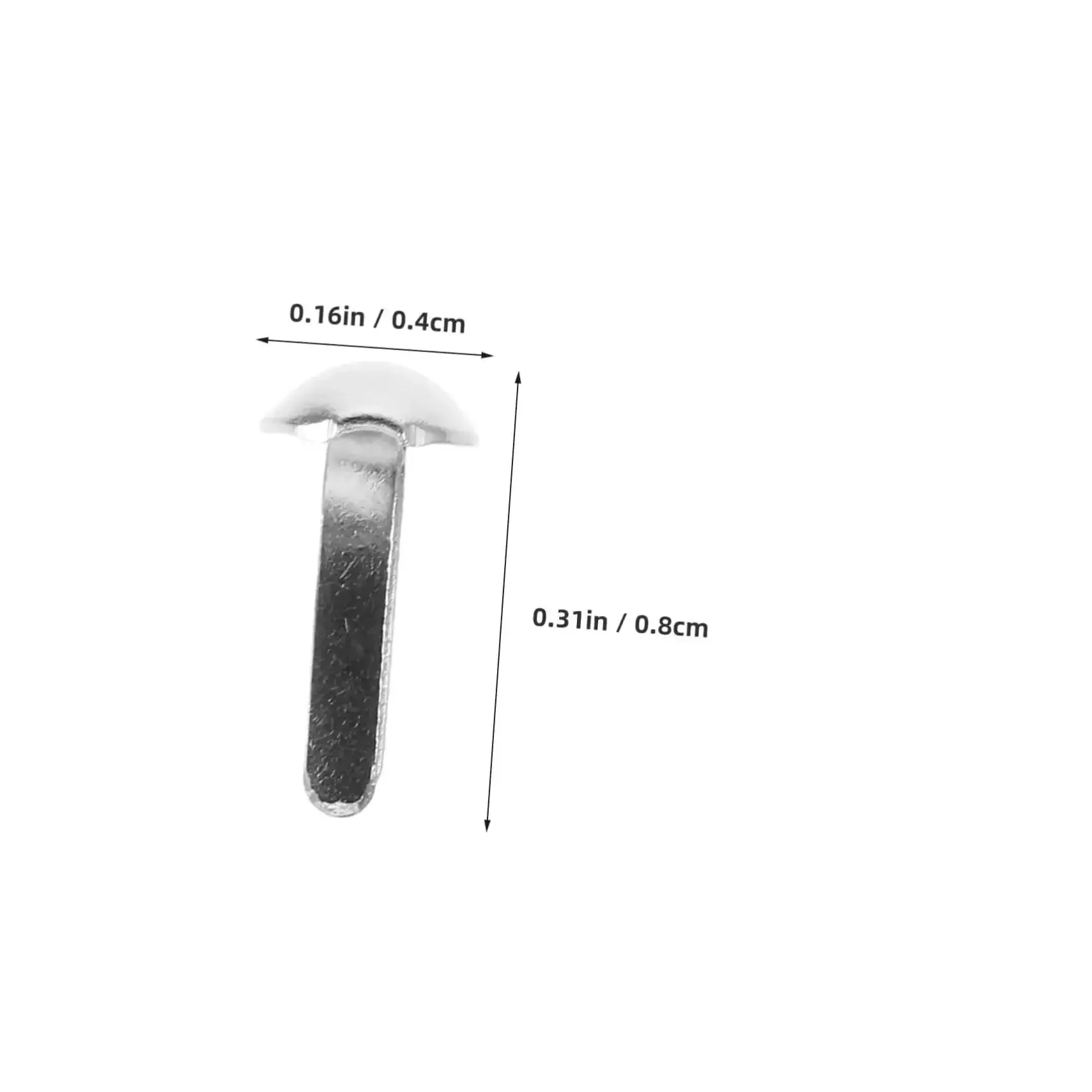 Mini Iron Brads For DIY Projects 100 Pack Paper Craft Fasteners For Shadow Puppet Making Kit And Scrapbooking Embellishments Repairs Metal Fasteners For Craft Junkies - Image 9