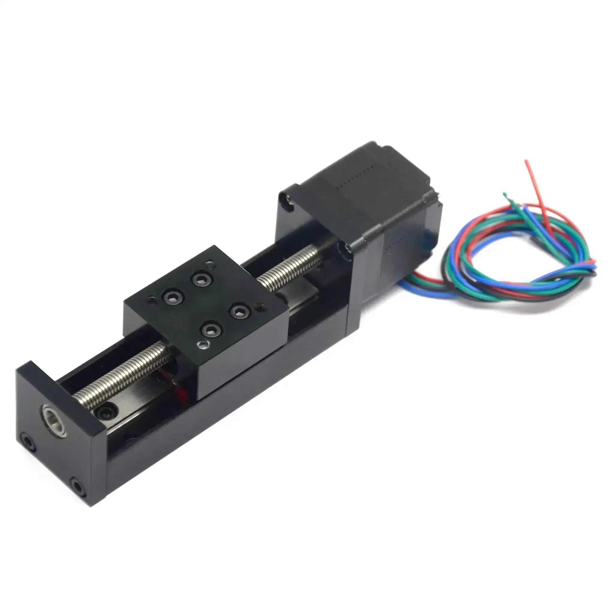 Mini Linear Rail Guide Slide Actuator With T6x1 Lead Screw And NEMA11 Stepper Motor 50mm Stroke For DIY CNC Router Parts X Y Z Dope Precision Linear Motion And Easy Fine Tuning Of Machinery - Image 7