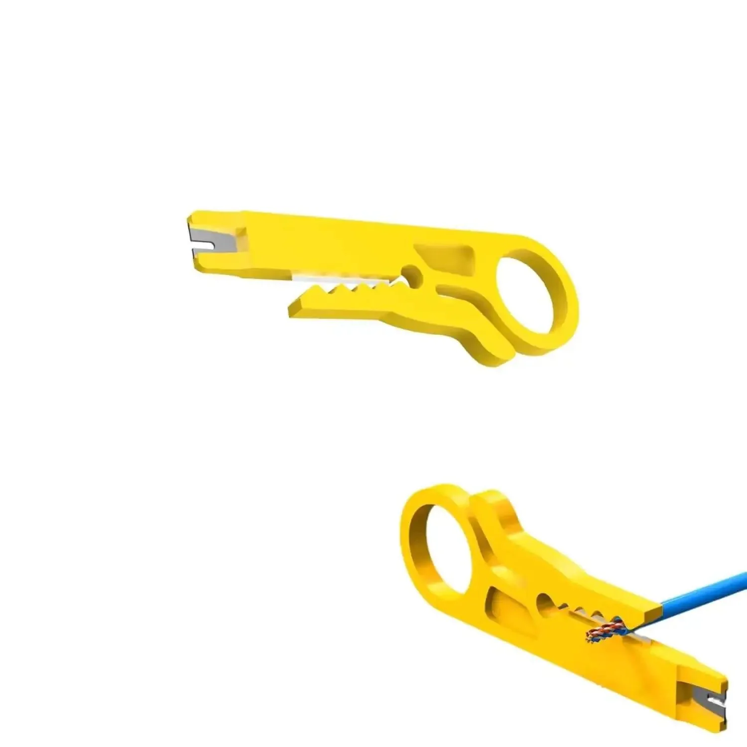 Mini Network Wire Stripper And Punch Down Cutter For Cat5 Cat5e And Cat6 RJ45 Cables Telephone And UTP Cables With A Pro Grade Steel Blade Pliers For Easy Insulation Stripping And Precise Crimping