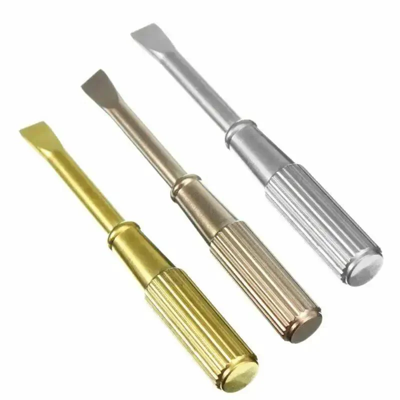 Mini Titanium Steel Screwdriver For Love Bracelet Repair Tools Gold Color Non Slip Handle Portable Grab And Go Jewelry Repair Set For Quick Home Fixes And On The Go Maintenance - Image 6