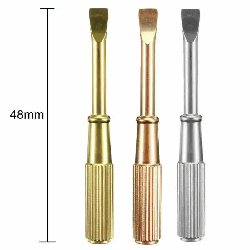 Mini Titanium Steel Screwdriver For Love Bracelet Repair Tools Gold Color Non Slip Handle Portable Grab And Go Jewelry Repair Set For Quick Home Fixes And On The Go Maintenance - Image 7