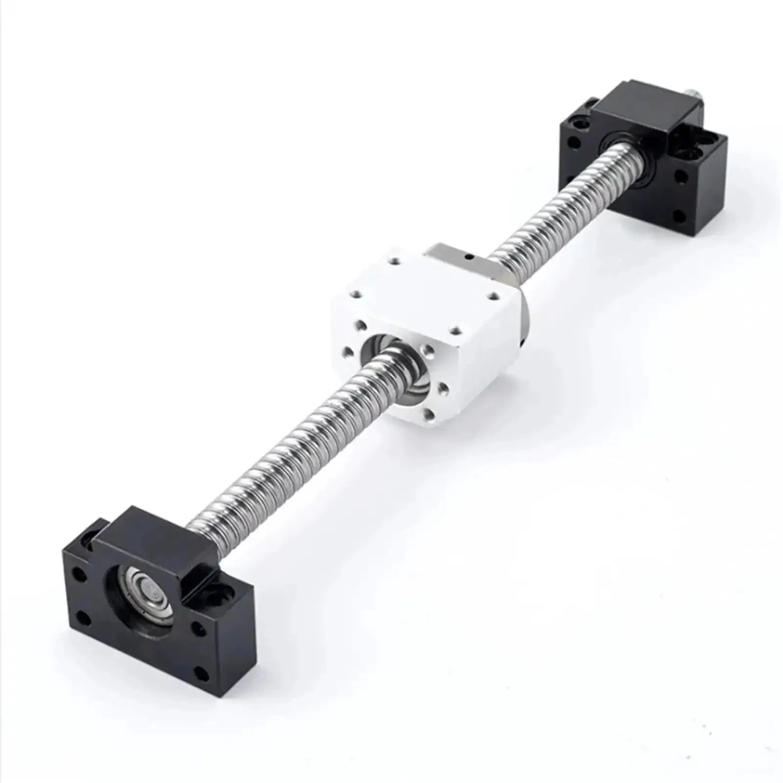 Miniature 8mm Pitch Ball Screw With Nut For 3D Printing Machines, Model SFK0801 No Machined, 50mm To 1000mm Lengths, Precise Smooth Linear Motion For DIY CNC And 3D Print Rigs - Image 2