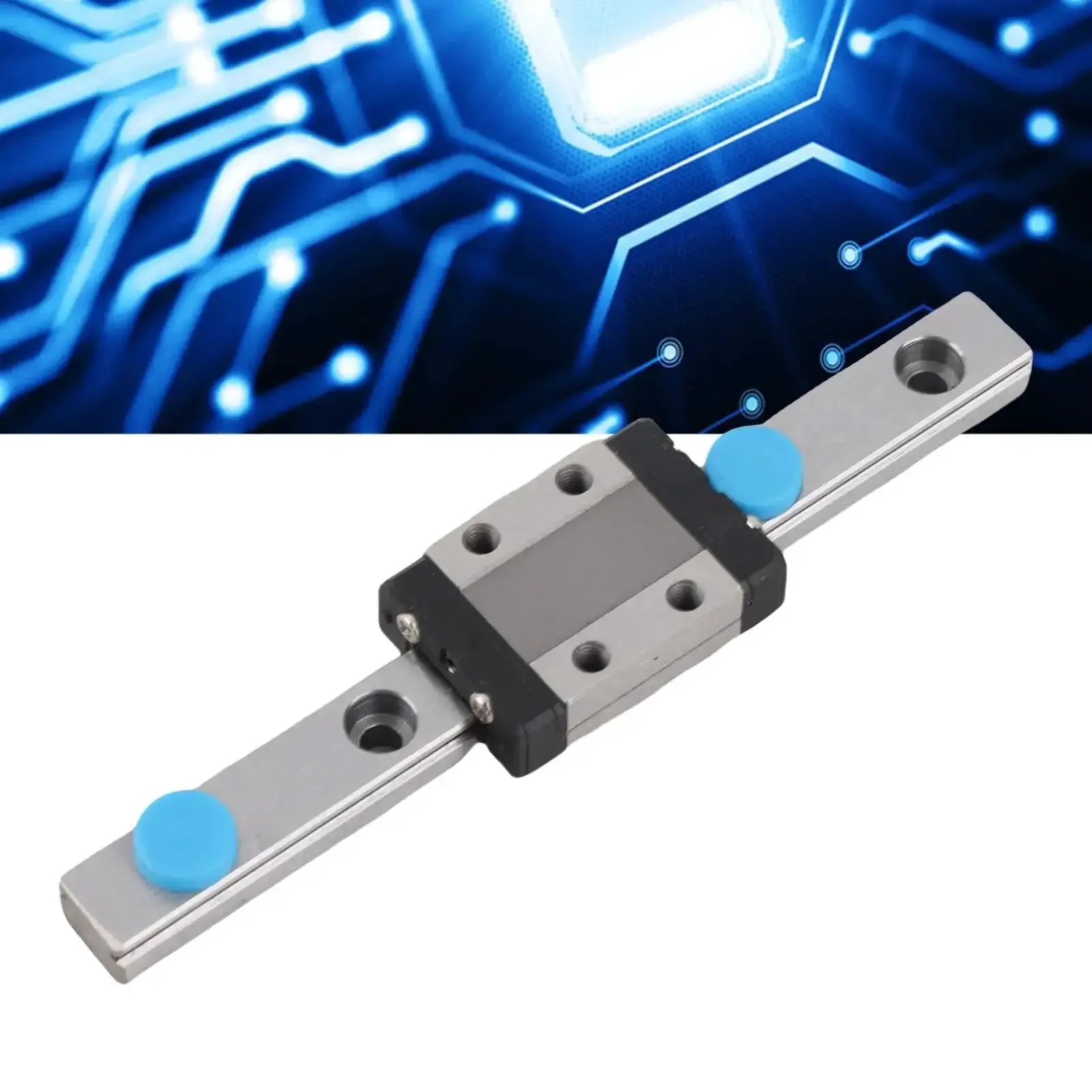 Miniature 9mm Width Linear Rail Guide Kit With Ball Retainer For Quick Swaps No Fuss Compact Linear Slide Rail System For Small Equipment And Precise Linear Motion Tracking - Image 6