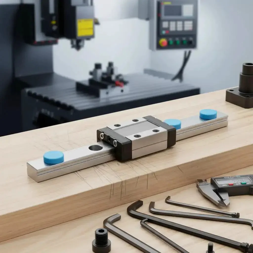 Miniature 9mm Width Linear Rail Guide Kit With Ball Retainer For Quick Swaps No Fuss Compact Linear Slide Rail System For Small Equipment And Precise Linear Motion Tracking - Image 8
