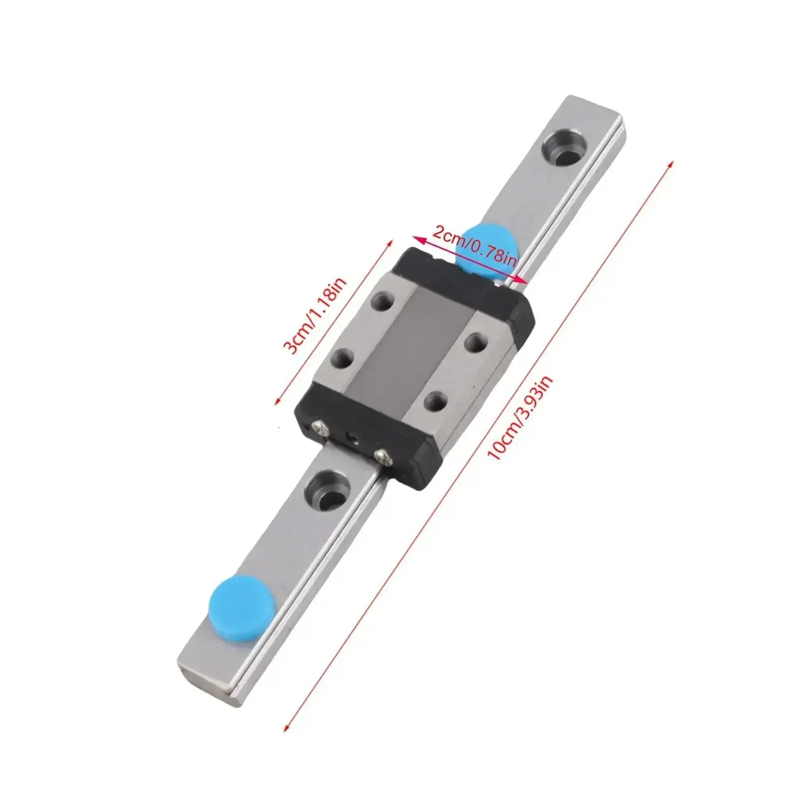 Miniature 9mm Width Linear Rail Guide Kit With Ball Retainer For Quick Swaps No Fuss Compact Linear Slide Rail System For Small Equipment And Precise Linear Motion Tracking - Image 9