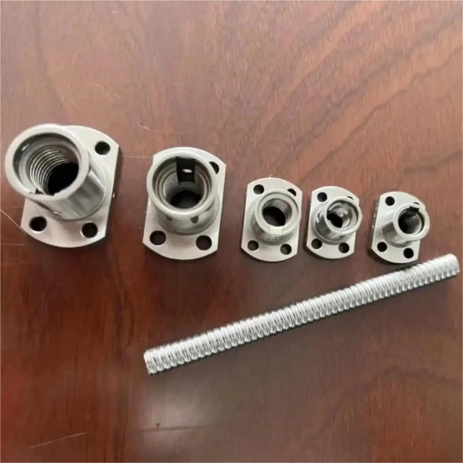 Miniature Ball Screw Kit For 3D Printers With Ball Nut 6mm 8mm 10mm Options 100mm 150mm 200mm Lengths SFK1002 No Machined Durable Steel High Precision Low Friction Ready To Install For Smooth CNC And Motion Projects - Image 2