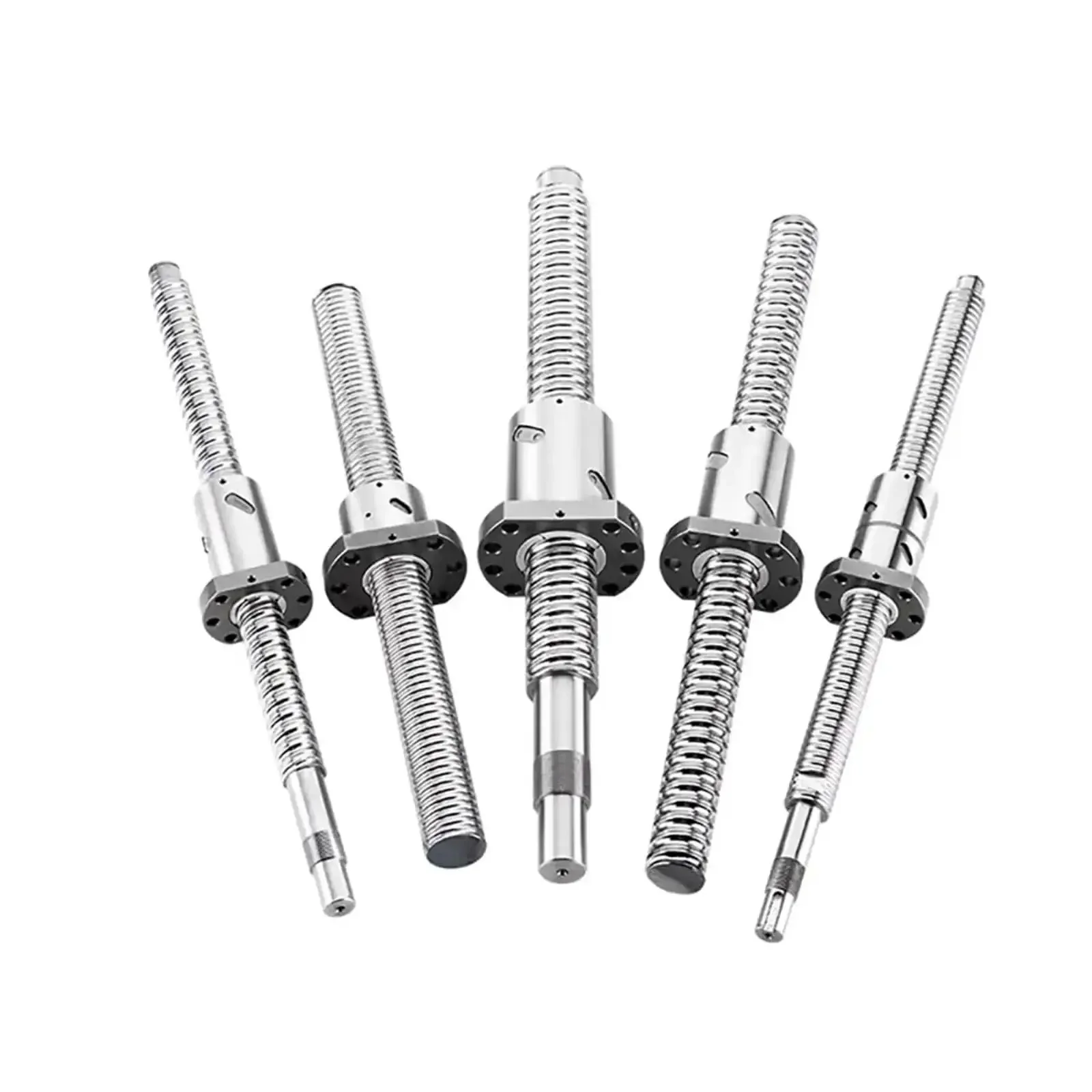 Miniature Ball Screw Kit SFKR0801 With Single Ball Nut, 60 80 100 120 150 180mm C7 Precision, Machined For Parts, Dope Quality For DIY CNC Builds, Smooth Linear Motion Screw For Custom Machines - Image 4