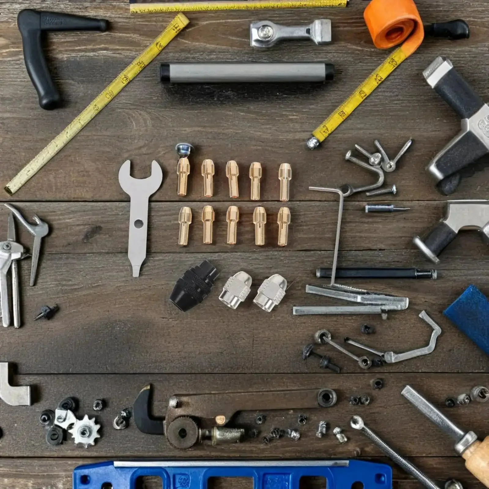 Miniature Drill Chuck Collet Set With Ten Copper Core Collets And Two Wrenches For Precision Grinding Machines And Rotary Tools Industrial And DIY Clamping Accessory With Superior Heat Dissipation - Image 4