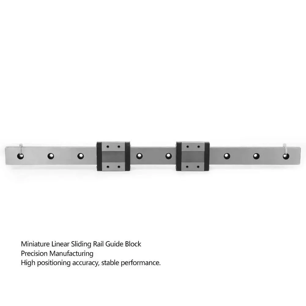 Miniature Linear Guide Rail 24mm Wide With Two Slide Blocks For Pro Grade And Smooth Motion Control In CNC Machines Automated Lines Lab Equipment And Precise Measuring Systems - Image 4