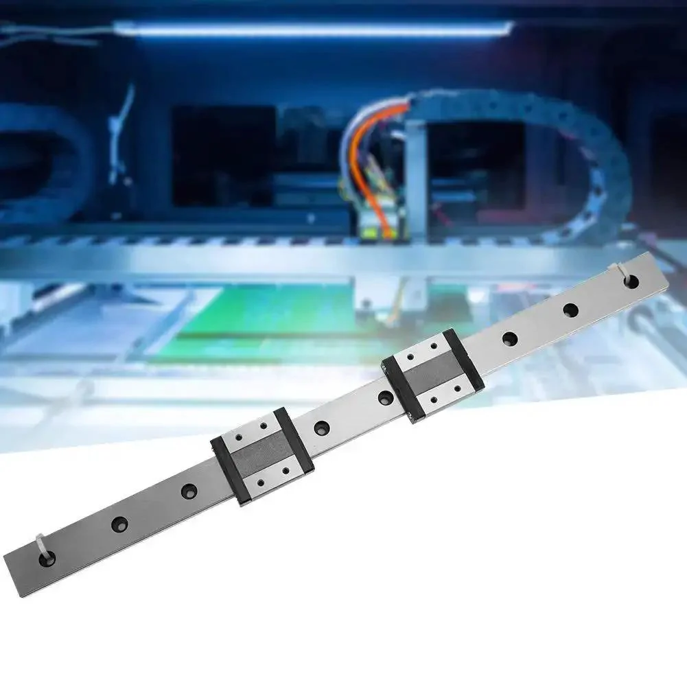 Miniature Linear Guide Rail 24mm Wide With Two Slide Blocks For Pro Grade And Smooth Motion Control In CNC Machines Automated Lines Lab Equipment And Precise Measuring Systems - Image 8
