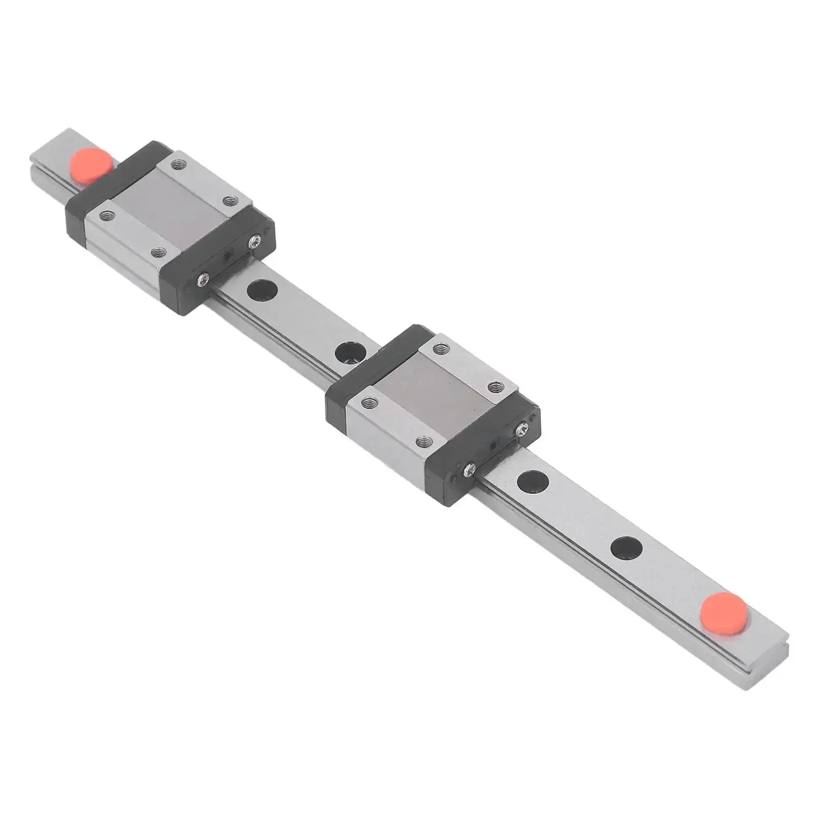 Miniature Linear Guide Rail Kit With 2 Slide Blocks For 3D Printers And CNC Machines, Stainless Steel Rail, 100mm Length, Heavy Duty Linear Bearing, 2.84 kN Dynamic Capacity, Durable Precision - Image 6