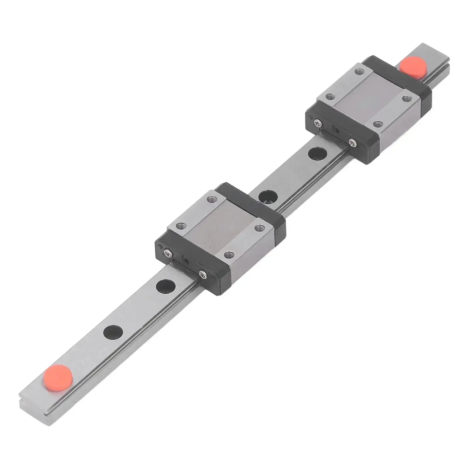 Miniature Linear Guide Rail Kit With 2 Slide Blocks For 3D Printers And CNC Machines, Stainless Steel Rail, 100mm Length, Heavy Duty Linear Bearing, 2.84 kN Dynamic Capacity, Durable Precision - Image 8