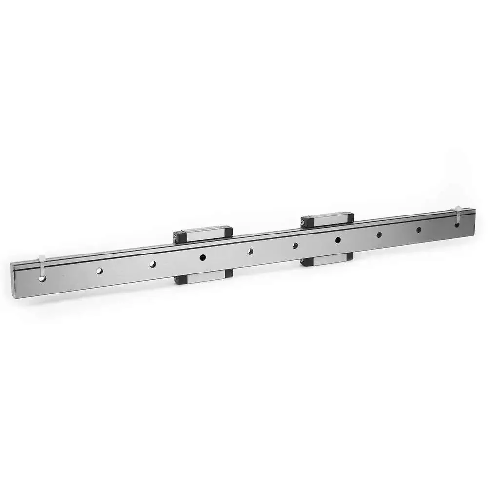 Miniature Linear Guide Rail Kit With 24mm Wide Block For Pro Grade Precision In Automated Equipment, High Accuracy Linear Motion System, Includes Two Bearing Steel Sliding Blocks, Smooth Rock Solid Movement For Precision Machines - Image 3