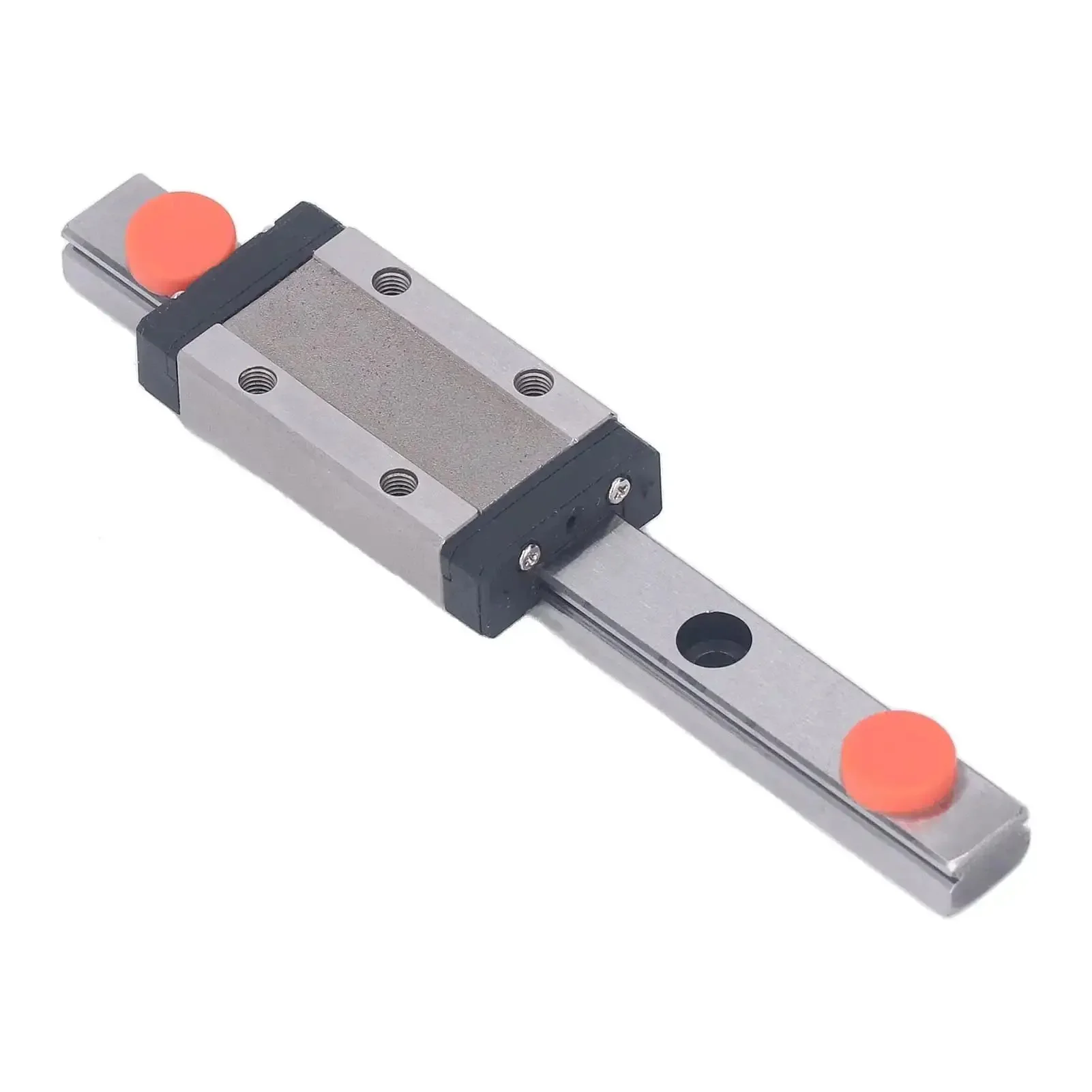 Miniature Linear Guide Rail With Bearing Steel Carriage Block 100mm Motion Guide For CNC Tools And 3D Printers Boss Grade Smooth Low Friction Sliding High Precision Guidance For Precise Motion