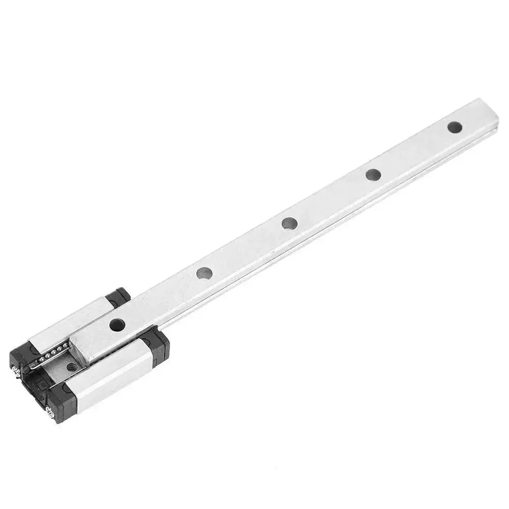 Compact Linear Guide Rail With Lengthened Slider Block Carriage For CNC Precision Motion Systems Pro Grade 75mm Stainless Steel 440C Rail Smooth Low Friction High Positioning Accuracy And Multi Direction Load Capacity - Image 5