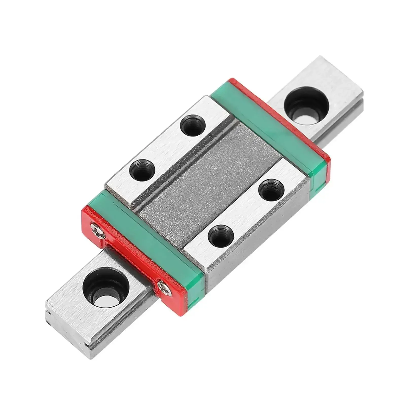 Miniature Linear Rail 9mm Width With 55mm Slide Block For Small Equipment, Durable Linear Motion Guide With Smooth Travel, 4 Point Load Bearing Design, Ideal For Compact Machinery And DIY Projects