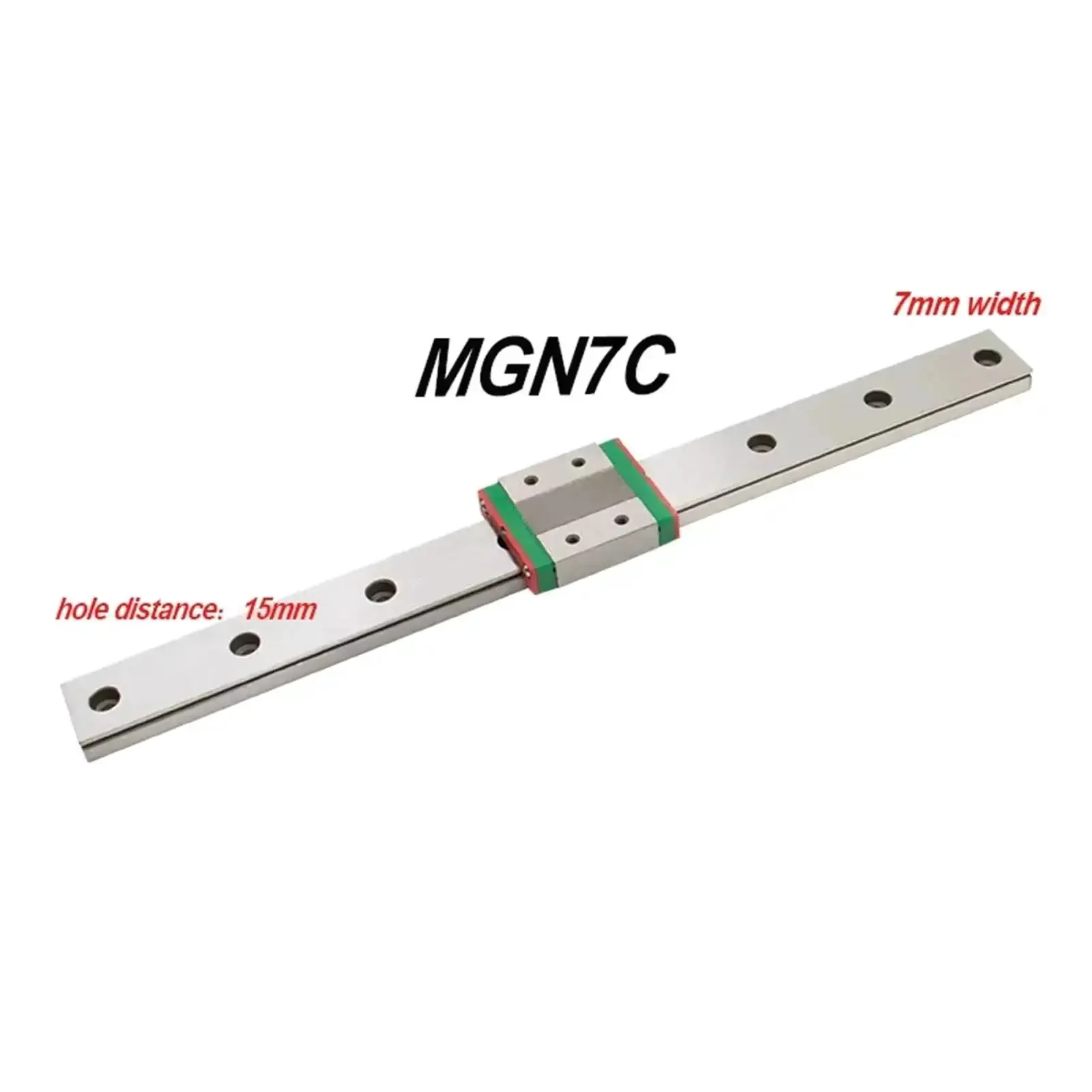 Miniature Linear Rail And MGN Block Set For Precision Motion, 100 To 500mm Travel, MGNR7 And MGNR9 Carriers With MGN7C, 100mm, Great For DIY CNC, 3D Printing, And Robot Builds - Image 6