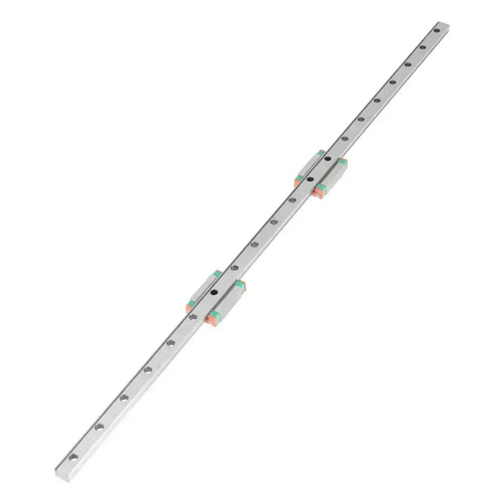 Miniature Linear Rail Bearing Guide Rail 400mm LML9B 9mm Wide With Two Slide Blocks For CNC Parts And 3D Printer Projects Pro Grade Steel Rail System For Smooth Motion And Heavy Load - Image 9