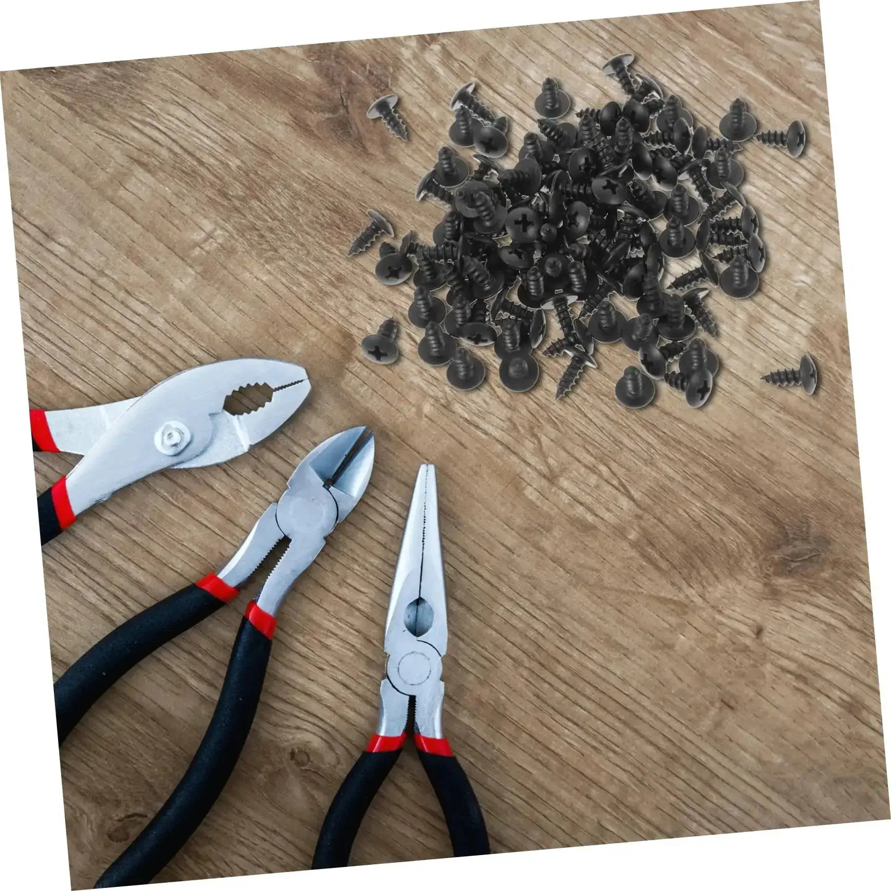 Miniature Screw Set 100 Pieces Tiny Fasteners for Furniture Repair and Small Machinery Construction Projects Perfect for DIYers and Handy Fixes and Delicate Electronics - Image 5