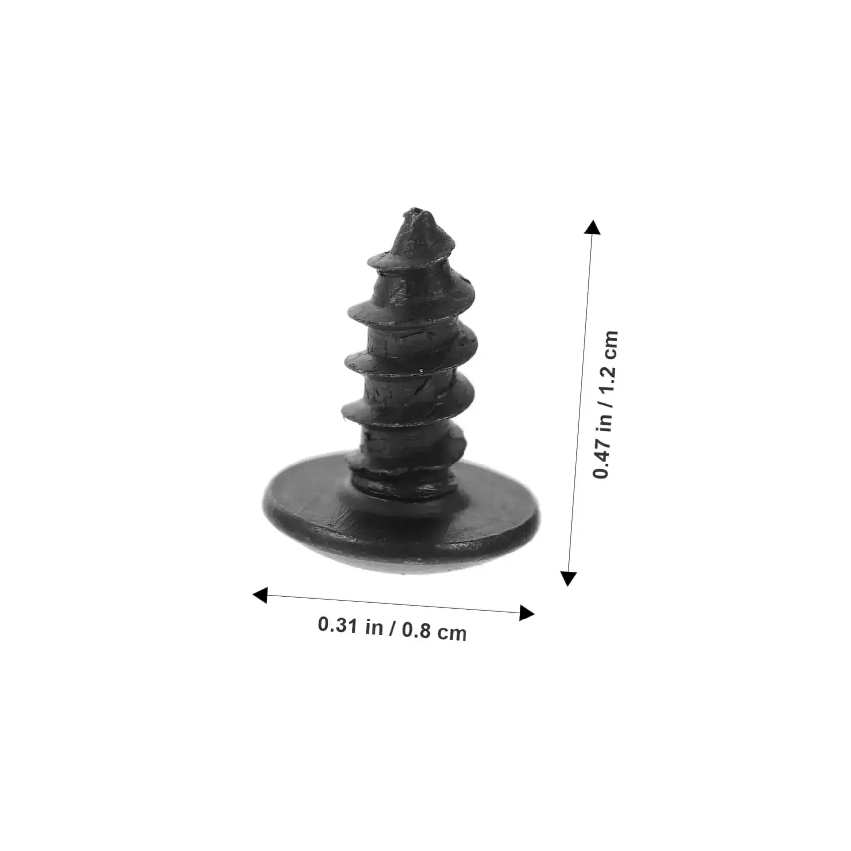 Miniature Screw Set 100 Pieces Tiny Fasteners for Furniture Repair and Small Machinery Construction Projects Perfect for DIYers and Handy Fixes and Delicate Electronics - Image 6