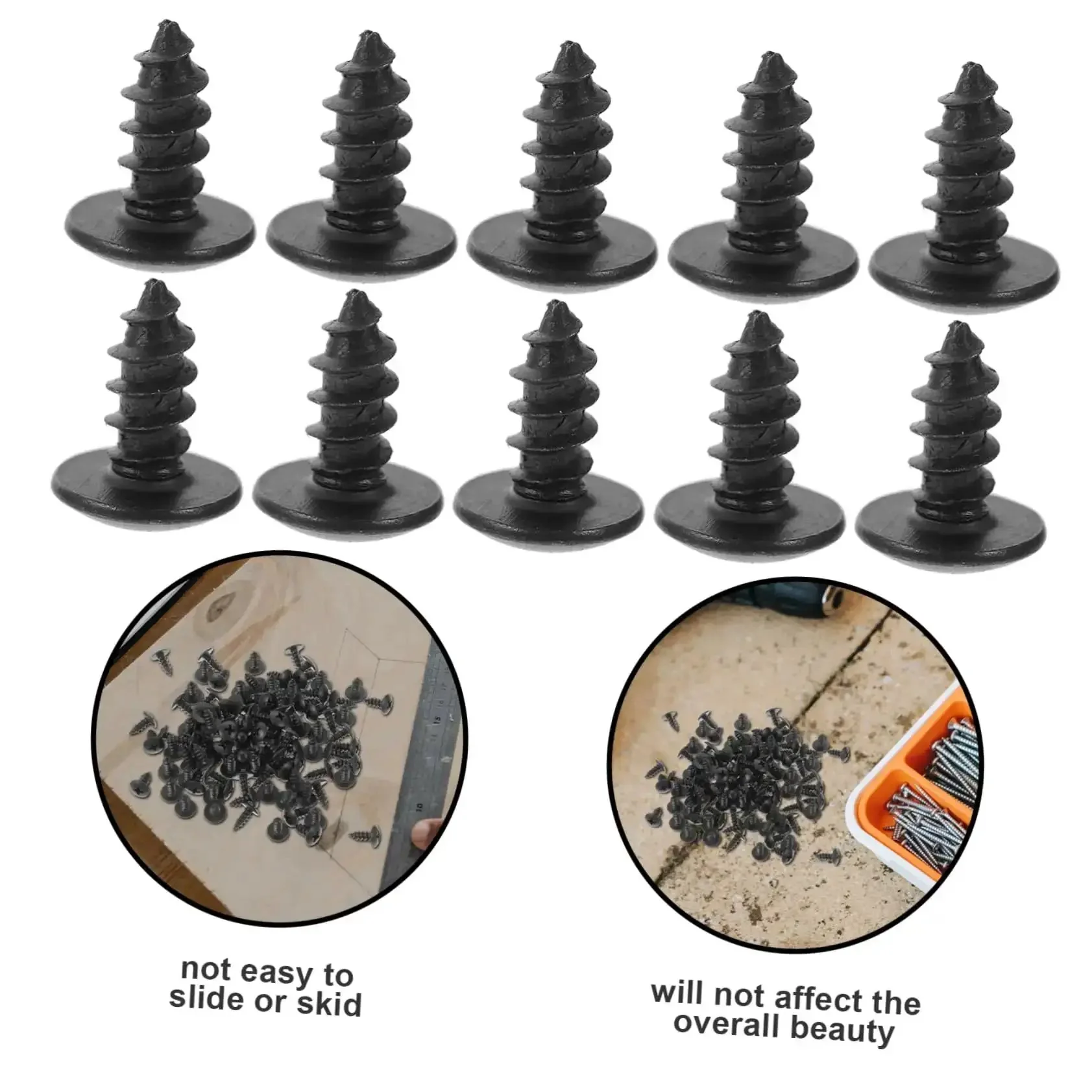 Miniature Screw Set 100 Pieces Tiny Fasteners for Furniture Repair and Small Machinery Construction Projects Perfect for DIYers and Handy Fixes and Delicate Electronics - Image 8