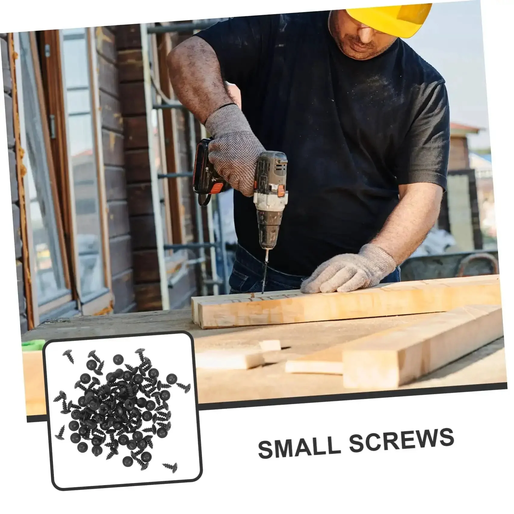 Miniature Screw Set 100 Pieces Tiny Fasteners for Furniture Repair and Small Machinery Construction Projects Perfect for DIYers and Handy Fixes and Delicate Electronics - Image 9