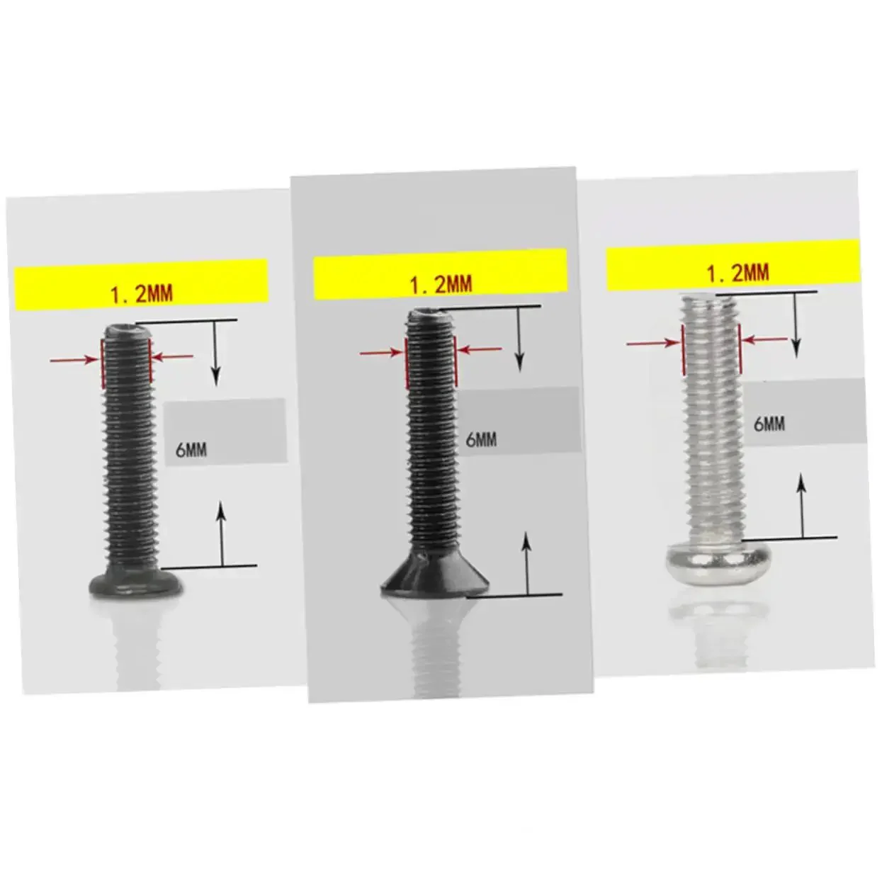 Miniature Screw Set With Flat Head Countersunk Machine Screws In Transparent Storage Case For Diyers And Pros Organized By Size For Quick Access Handy Box For Home Repairs Electronics Appliances And Hobby Projects - Image 8