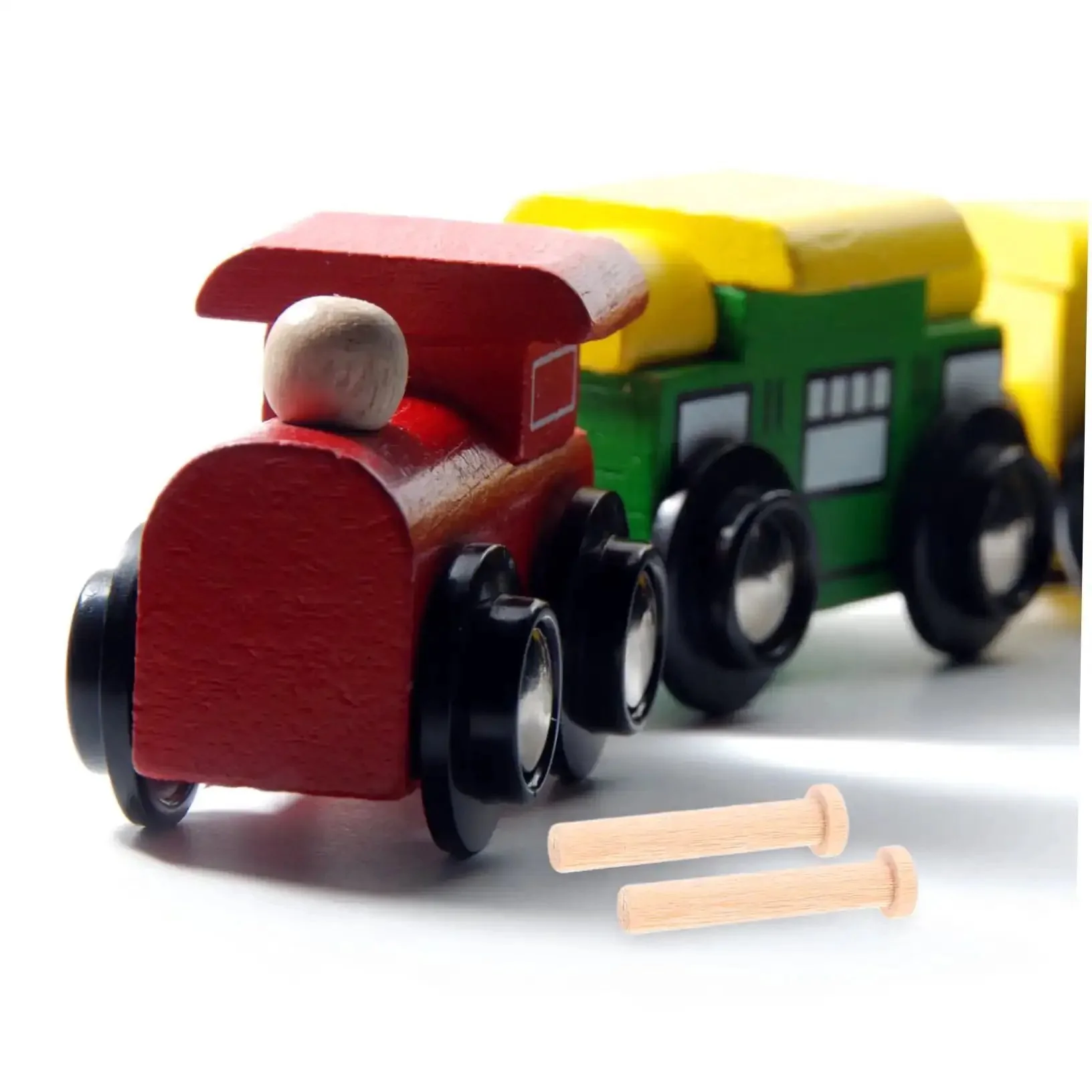 Miniature Wooden T Nails For Crafts And Woodworking With Ergonomic T Head Design That Makes Insertion A Breeze Pin Nails For Detailed Projects Like Train Wheel Crafts And Wood Boards - Image 7