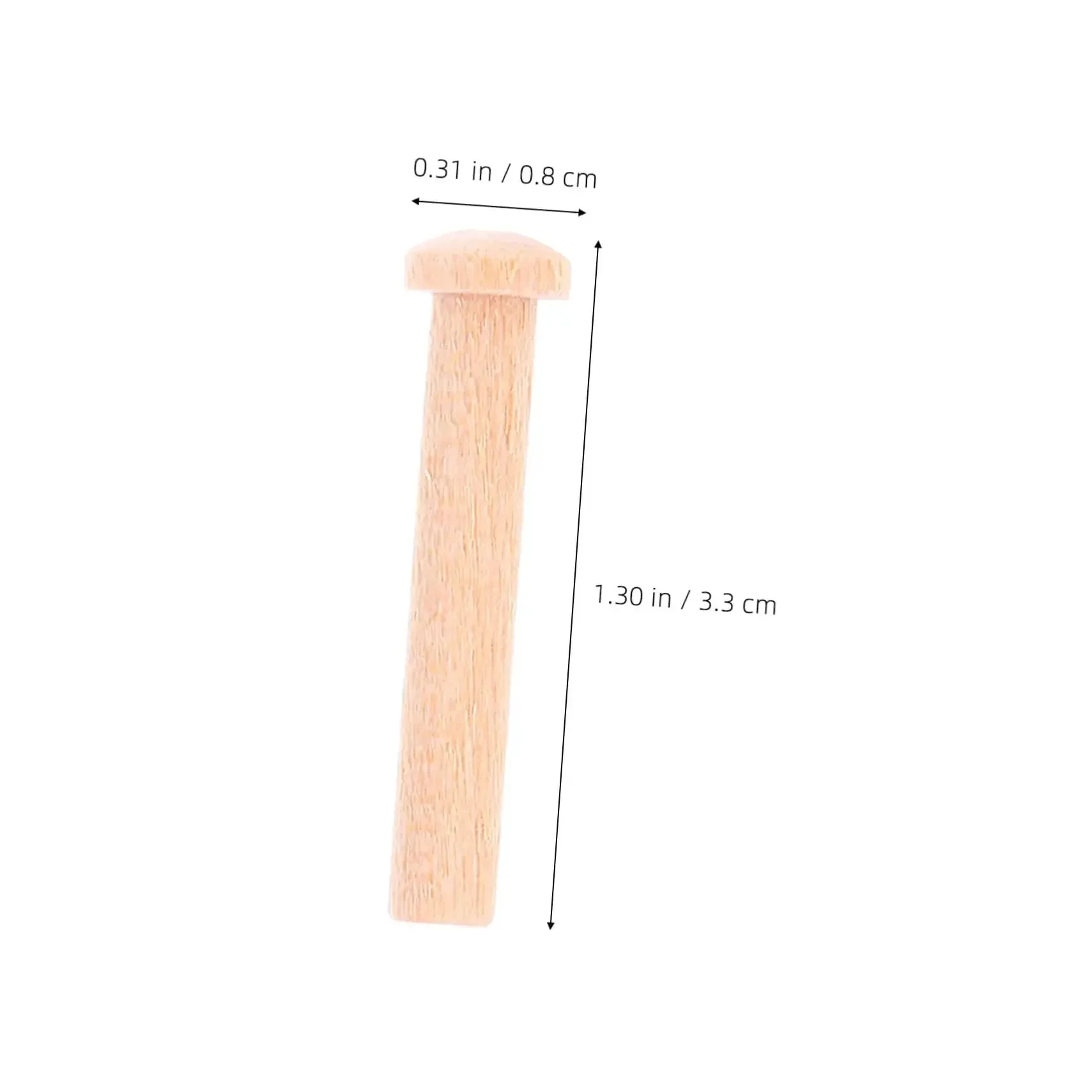 Miniature Wooden T Nails For Crafts And Woodworking With Ergonomic T Head Design That Makes Insertion A Breeze Pin Nails For Detailed Projects Like Train Wheel Crafts And Wood Boards - Image 9
