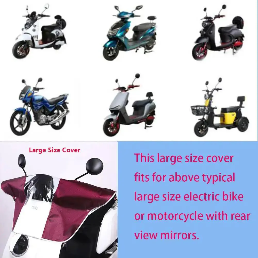 Mobility Scooter Control Panel Cover Waterproof Tiller Case Dustproof Rain Enclosure Large Size For Electric Bikes Center Console Shield Keeps Hands Dry And Controls Clear In Wet Weather - Image 6