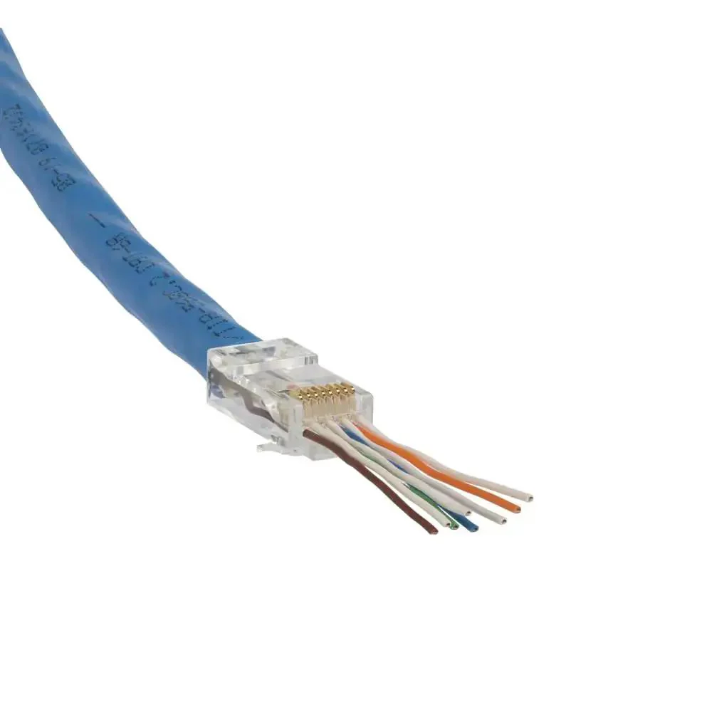 Modular Data Plug For CAT6A And Thicker CAT6 Cables, No Fuss Fast Pass Thru Install, Indoor Outdoor Ethernet Connector Kit, Reliable Networking For Quick Drops, 50 Pack - Image 11