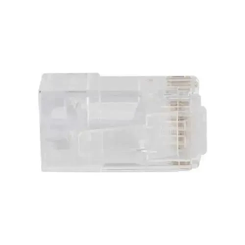 Modular Data Plug For CAT6A And Thicker CAT6 Cables, No Fuss Fast Pass Thru Install, Indoor Outdoor Ethernet Connector Kit, Reliable Networking For Quick Drops, 50 Pack - Image 2