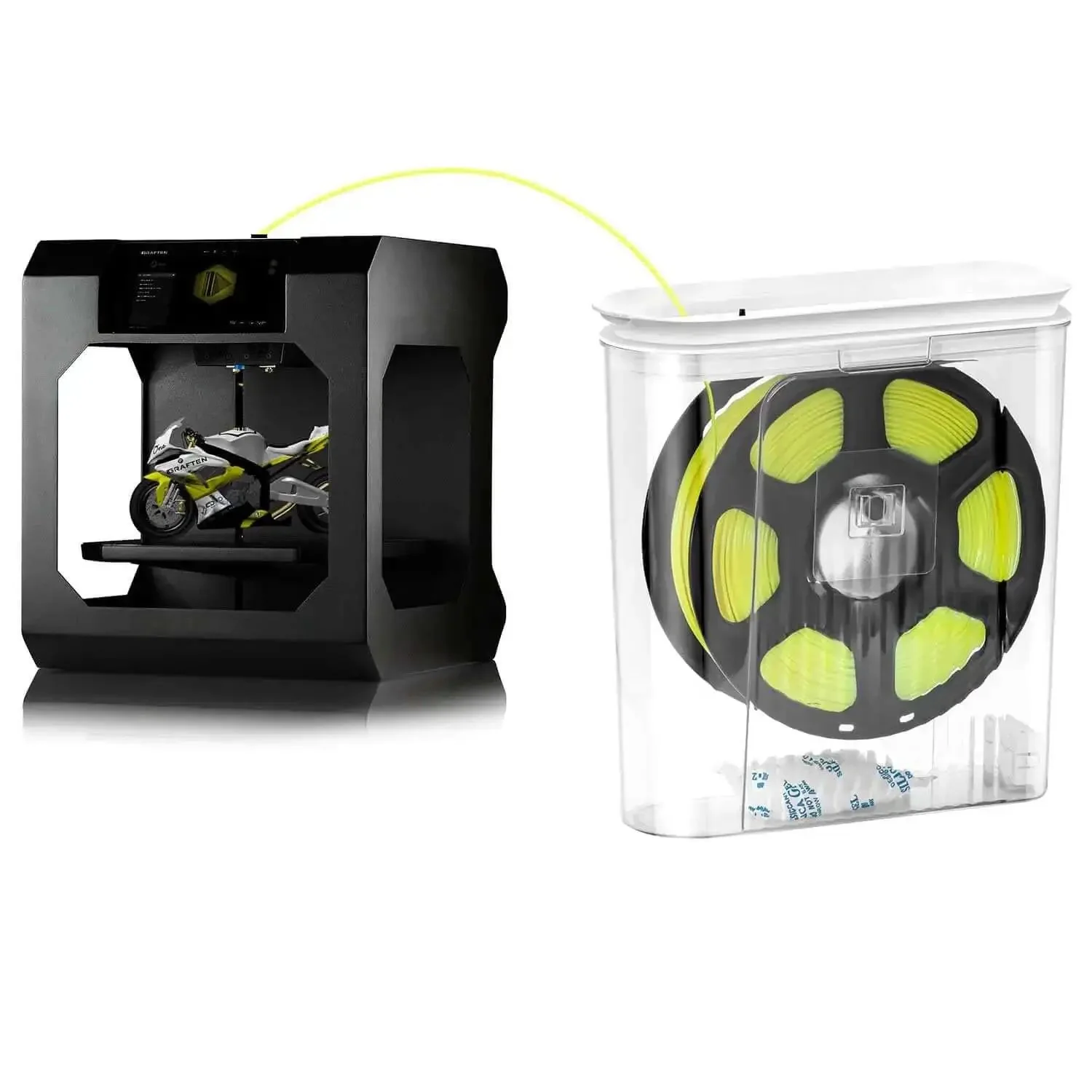 Moisture-Proof 3D Printing Filament Dryer Box With Built-In Desiccant Keeps PLA, ABS, PETG Dry And Bubble-Free For Consistent Print Quality And Longer Filament Life For Hobbyists And Pros - Image 3