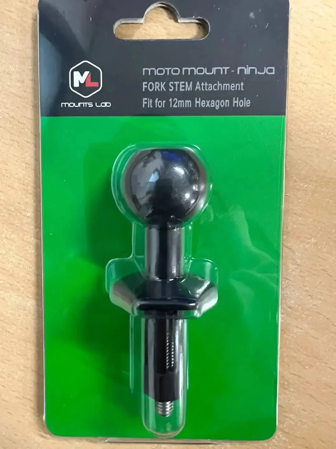 Moto Mount Ninja 12mm Hex Fork Stem Base With 1 Inch TPU Ball Adapter For Phone Camera GPS Mounts And Adapters, Compatible With RAM Mounts Quad Lock SP Connect REC Mounts And More, Easy CNC Install - Image 9