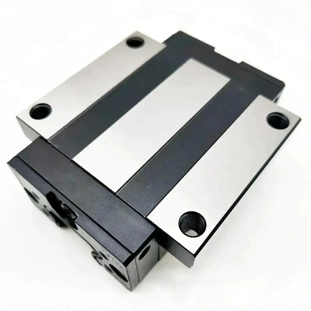 MSA15E Linear Guide Bearing Slider Block For CO2 Laser Engraving And Cutting Machines Heavy Duty High Rigidity Four Way Load 45 Degree Ball Contact Design Taiwan Made Carriage For Smooth Precision Motion