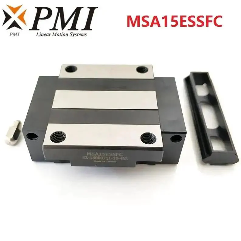 MSA15E Linear Guide Bearing Slider Block For CO2 Laser Engraving And Cutting Machines Heavy Duty High Rigidity Four Way Load 45 Degree Ball Contact Design Taiwan Made Carriage For Smooth Precision Motion - Image 6
