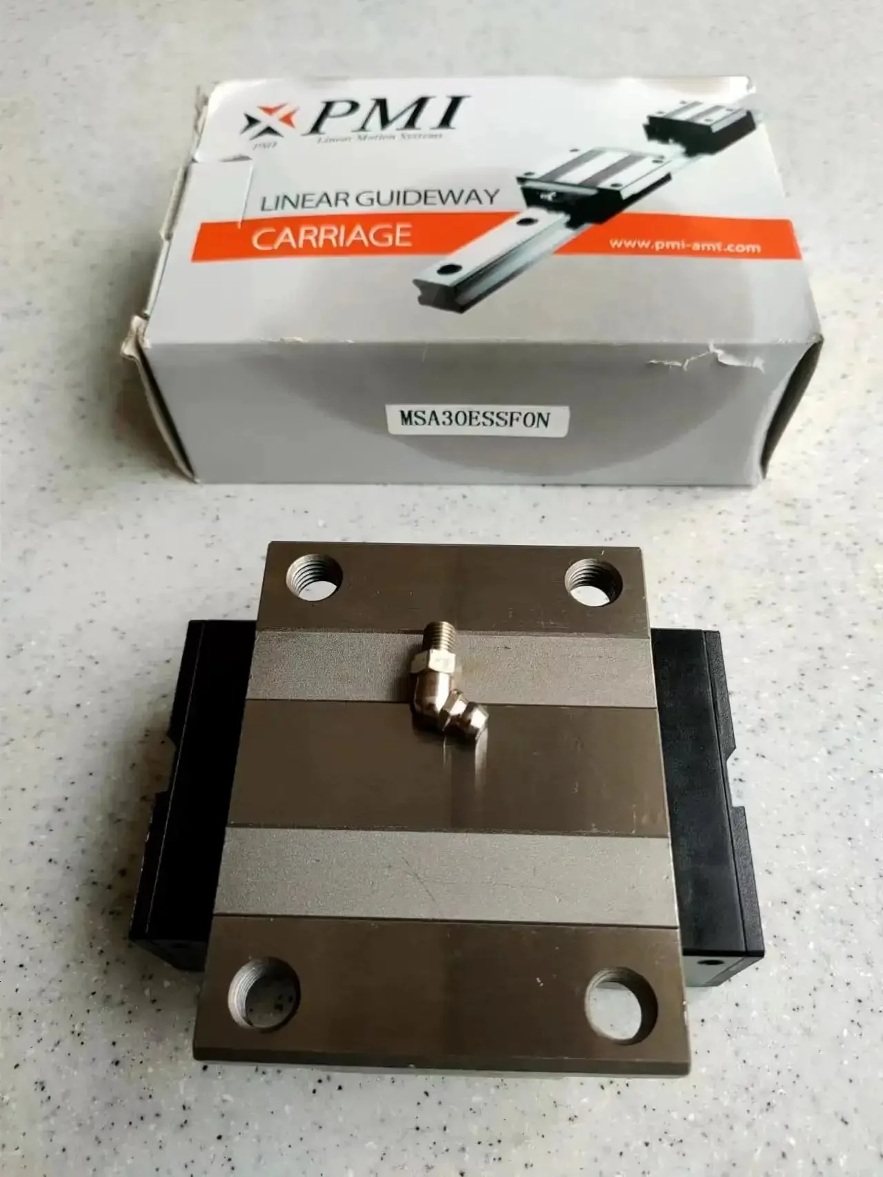 MSA30E Linear Guide Bearing Slider Block MSA30ESSFC Carriage For CO2 Laser Engraving Cutting Machine, Rock Solid Rigidity Four Way Equal Load Design With 45 Degree Ball Train For Automatic Centering, Custom Lengths Available - Image 4