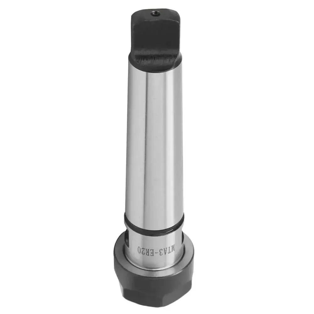 MT3 Morse Taper Collet Chuck Holder For CNC Milling Lathe Beefy Carbon Steel Construction Hardened Shank Smooth Runout Tolerance 0.0005in Fits ER16 ER20 ER25 ER32 Collets Heavy Duty Precision Tool Holder For All Chucks - Image 5