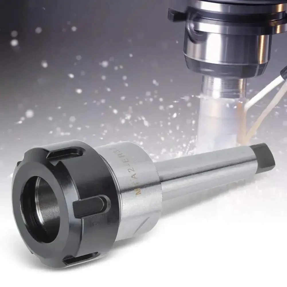 MTA2 ER32 High Speed Steel Collet Chuck Holder For CNC Lathe Milling Drilling Machines With Taper Shank 1 To 20mm Clamping Range For Pro Grade Tooling And Tight Grip - Image 5